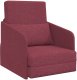 vidaXL Sofa Burgundowa Poliester 200 x 60 x 62 cm Zdejmowane Pokrywy 2