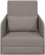 vidaXL Sofa Łóżko na Podłodze Taupe Poliester Sofa Łóżko Prostokątna 4