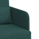 vidaXL Sofa Ciemnozielona Materiał z poliestru 200 x 60 x 62 cm Trwała 8