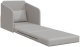 vidaXL Sofa Chmura szara Poliester 200 x 60 x 62 cm Sofa na podłodze 4
