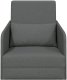 vidaXL Sofa Ciemnoszary Tkanina 200 x 60 x 62 cm Trwała 5