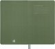 Moleskine Notes MOLESKINE Snake 2025, L, syntetyczna skóra węża, w linie, 13x21 cm, w pudełku, zielony 4