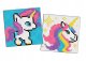 Diamentowa mozaika na naklejce IDEYKA, 9x9 cm, kids, jednorożec, 2 szt. 1