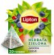 Lipton Herbata zielona Jagoda & Goji 20 piramidek 4