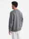 Dresowa klasyczna bluza unisex z okrągłym dekoltem  szara V18 OU-SNBC-0104 M/L 4