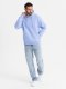 Dresowa bluza unisex z kapturem i kieszeniami  lawendowa V9 OU-SNBC-0105 M/L 4