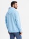 Bluza dresowa unisex z kapturem i kieszeniami  błękitna V8 OU-SNBC-0105 XS/S 5