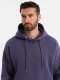 Bluza dresowa unisex z kieszeniami i kapturem  fioletowa V13 OU-SNBC-0105 XS/S 1
