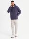 Bluza dresowa unisex z kieszeniami i kapturem  fioletowa V13 OU-SNBC-0105 M/L 3