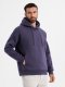 Bluza dresowa unisex z kieszeniami i kapturem  fioletowa V13 OU-SNBC-0105 M/L 5