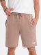 Dresowe szorty unisex ze ściągaczem w pasie  brązowe V16 OU-SRBC-0101 XL/XXL 2