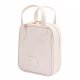Aptel Kosmetyczka organizer na kosmetyki z rączką 17x7x19cm kremowa KS128B 10