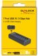 HUB USB Delock DELOCK 7 Port USB Hub mit 4 Ports 10 Gbps und 4 Schnellladeports 5 Gbps mit Schalter und Beleuchtung 4