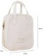 Aptel Kosmetyczka organizer na kosmetyki z rączką 17x7x19cm różowa KS128R 10