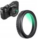 Zestaw 3w1 Filtr UV Nano-X Dekielek Osłona K&F do FujiFilm X100 X100S X100V / SKU:2335 10