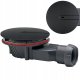 Wirquin odpływ brodzikowy Slim+ fi 90 mm, czarny mat 30724079 1