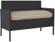 vidaXL Poduszka Pallet  do siedzenia/oparcia taupe 120x50x12 cm z materiału oxford 2