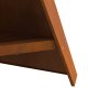 vidaXL Czarny stojak na ognisko  58x36x100 cm Stal 6