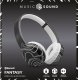 Music Sound 8018080486654 Zestaw słuchawkowy Bezprzewodowy Opaska na głowę Połączenia/muzyka Bluetooth Czarny 3