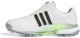 Buty do gry w golfa Adidas Tour360 24 BOA (męskie, roz. EU41, biało-zielone) 1
