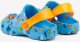 Coqui chodaki chłopięce LITTLE FROG 8701-248-1711 Lt. blue/Lt. orange dino + amulet 20-21 3