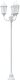 Słup świetlny 3-lampowy E27 Biały 220 cm Aluminium 3