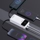 Powerbank 20000mAh z wbudowanymi kablami iPhone Lightning USB-C USB-A 22.5W PD - biały Powerbank 20000mAh z wbudowanymi kablami iPhone Lightning USB-C USB-A 22.5W PD - biały 2