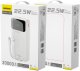 Powerbank 20000mAh z wbudowanymi kablami iPhone Lightning USB-C USB-A 22.5W PD - biały Powerbank 20000mAh z wbudowanymi kablami iPhone Lightning USB-C USB-A 22.5W PD - biały 3