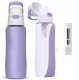 Butelka Dafi SiliconeFit 0,7l digital lavender 14