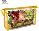 Dziecięcy Zestaw Podróżny WC dla dzieci Jurassic Park 4 Części Pomarańczowy 4