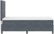 Łóżko z materacem Dark Grey Single Velvet 8