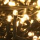 Smukła sztuczna choinka z 300 lampkami LED i bombkami, 270 cm 11