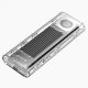 Kieszeń obudowa na dysk TCM2-G20 M.2 NVME USB-C 3.2 20Gb/s - srebrno-przezroczysta ORICO 2