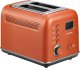 BUYDEEM 2 Slice Automatic Metal Toaster model DT730E color Koi Red EU 1