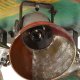 Industrialna lampa sufitowa, 25 W, kolorowa, 42x25 cm, E27 5