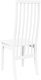 vidaXL Krzesła do jadalni 2 szt. Białe lite drewno gumowe 7