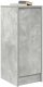 vidaXL Komoda Betonowa Szara 29,5x34x76 cm Drewno klejone 4