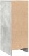 vidaXL Komoda Betonowa Szara 29,5x34x76 cm Drewno klejone 8