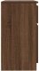 vidaXL Komoda z szufladą Brązowy dąb 71x35x65 cm Drewno klejone 7