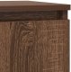 vidaXL Komoda z szufladą Brązowy dąb 71x35x65 cm Drewno klejone 10