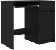 Biurko vidaXL Czarne 86 cm x 49 cm 2