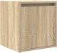 vidaXL Szafka nocna ścienna Sonoma Oak 38x34x40 cm 2