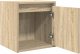 vidaXL Szafka nocna ścienna Sonoma Oak 38x34x40 cm 5
