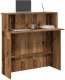 Biurko vidaXL Biurko recepcyjne Stare drewno 100x50x103,5 cm Drewno klejone 1