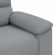 vidaXL Sofa Fotel Jasnoszary 60 cm Tkanina 7