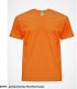 T-shirt JHK TSRA 150 - T-SHIRT męski fluorescencyjny z krótkim rękawem wzmocniony lycrą ściągacz, 100% bawełna, - limonkowy fluorescencyjny S 7