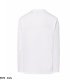 TSRA150LS - T-Shirt JHK męski z długim rękawem - biały XS 19