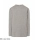 TSRA150LS - T-Shirt JHK męski z długim rękawem - biały XS 6