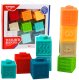 LeanToys Gumowe Klocki Sensoryczne Edukacyjne Dla Malucha Liczby Zwierzęta Wzory 8el LEAN Toys 1