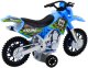 Motor Crossowy Off-Road Napęd Światła Dźwięki Niebieski 4